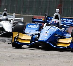 'Iceman' Dixon cool to pain with runner-up finish in Belle Isle opener