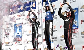 Thumbnail for How sweep it is! Rahal wins two at Belle Isle