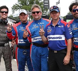 Andretti crewmen, Honda engineer savor consecutive Indy 500 wins