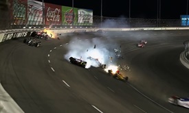 Thumbnail for Texas 'big one' roughs up cars, feelings