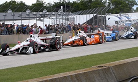 Thumbnail for Relive Road America action with variety of INDYCAR videos