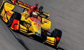 Thumbnail for Hunter-Reay welcomes solid, quiet run to Iowa podium