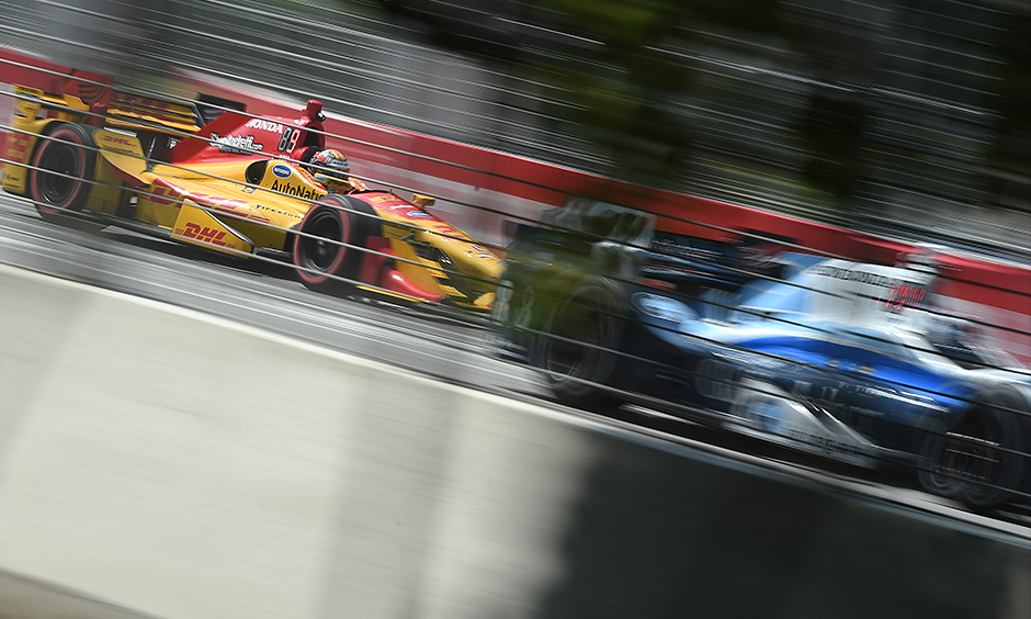 Ryan Hunter-Reay and Max Chilton