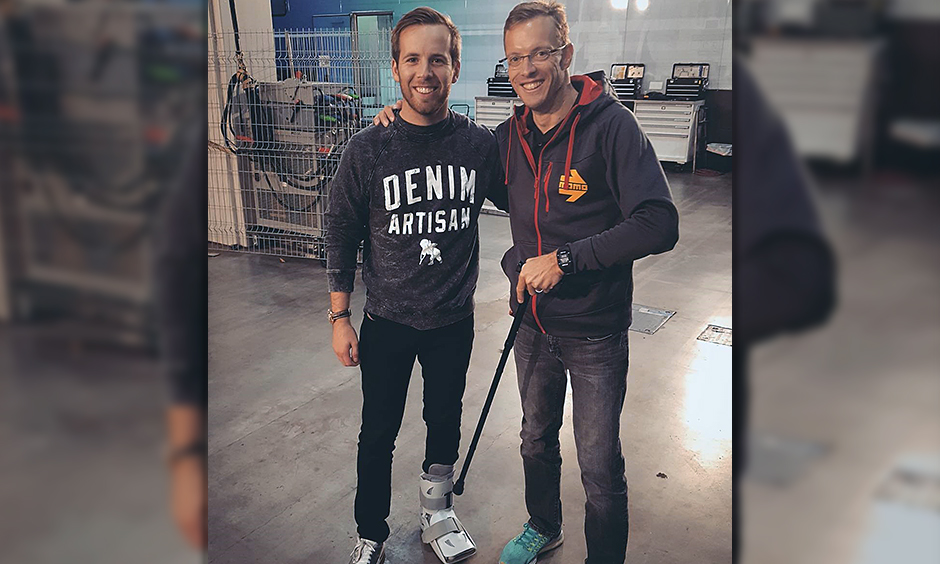 Ed Jones and Sebastien Bourdais