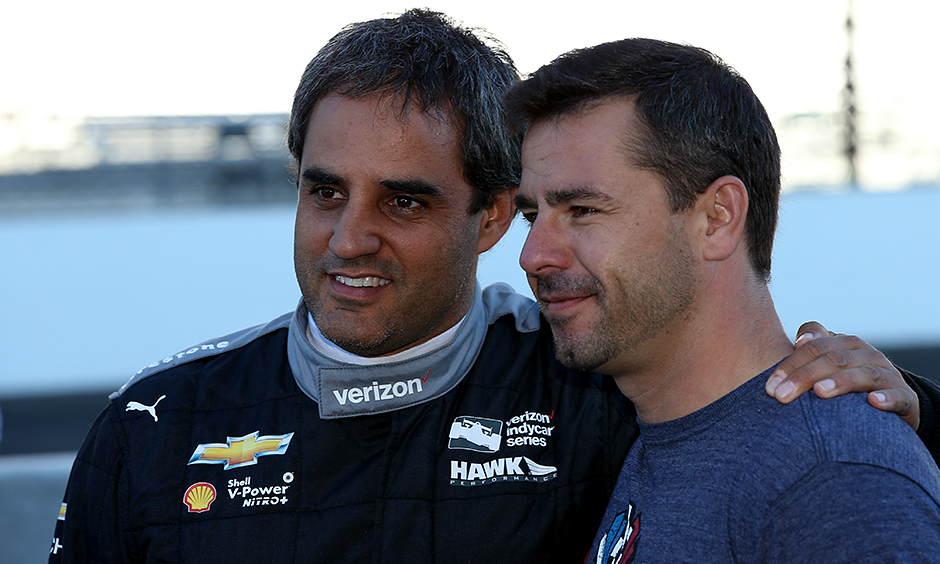 Juan Pablo Montoya and Oriol Servia