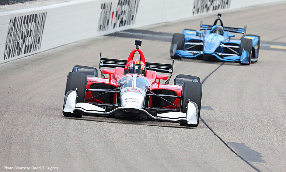 2018 Aero Kit on track at Iowa