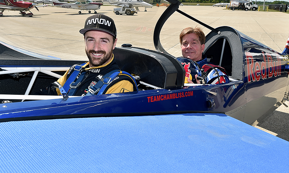 James Hinchcliffe and Kirby Chambliss