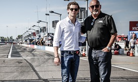 Thumbnail for Young Newey gets first glimpse of INDYCAR, oval racing