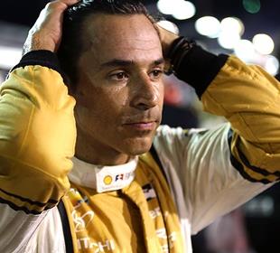 Mistake in pit lane stalls Castroneves' chance at victory