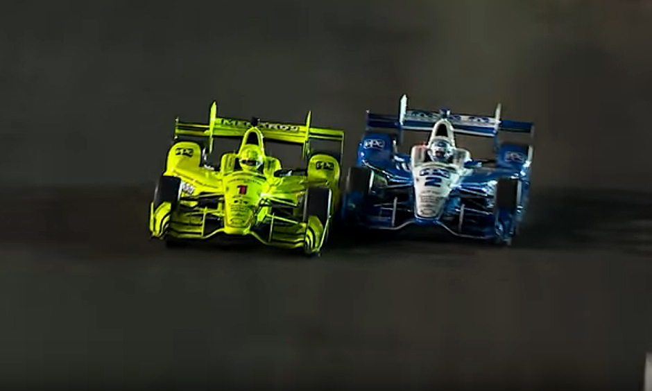 Simon Pagenaud and Josef Newgarden