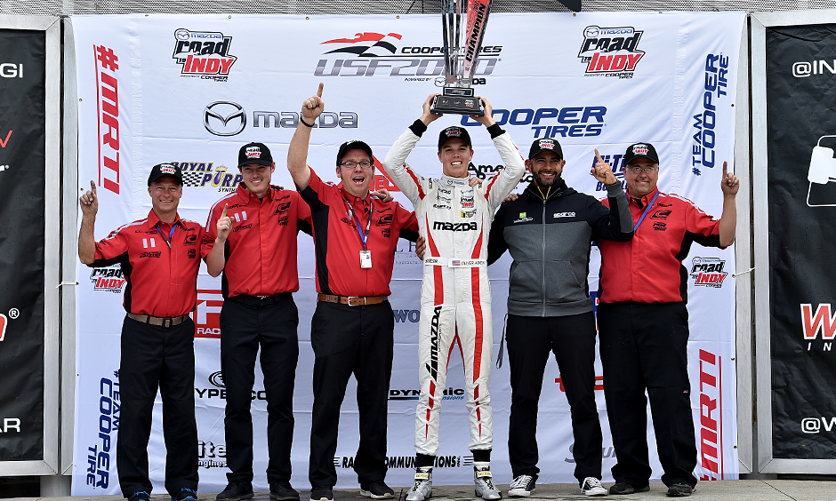 Askew's dream year continues with USF2000 championship
