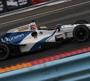 Drivers get critical track time in wet Watkins Glen warmup