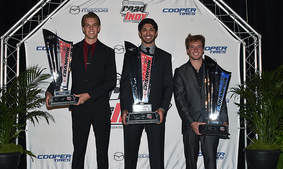 Oliver Askew, Kyle Kaiser, and Victor Franzoni