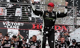 Thumbnail for Newgarden's ability to adapt puts him in title driver's seat