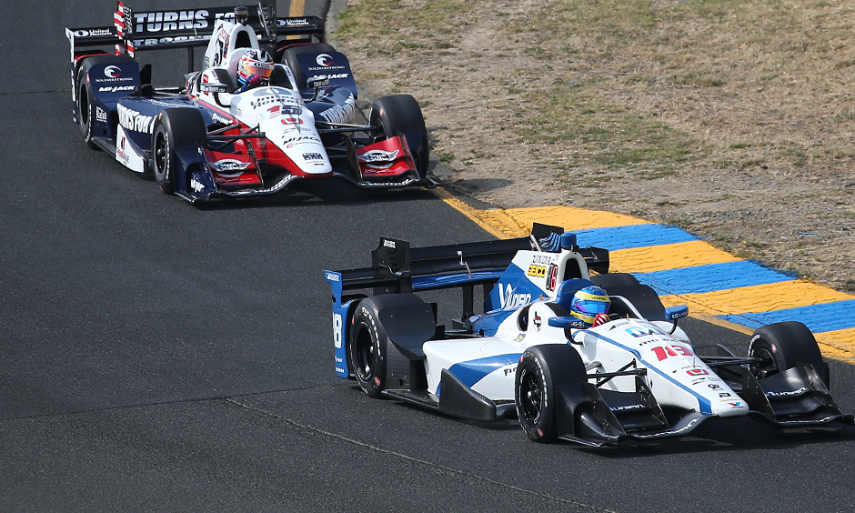 Sebastien Bourdais and Graham Rahal