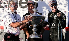 Thumbnail for Team strategy pays off for Team Penske