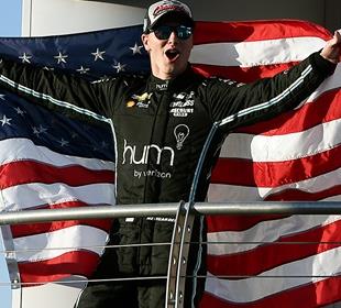 Newgarden and Pagenaud: a tale of two celebrations
