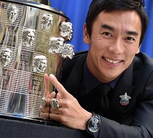 Sato humbled at unveiling of Borg-Warner Trophy likeness