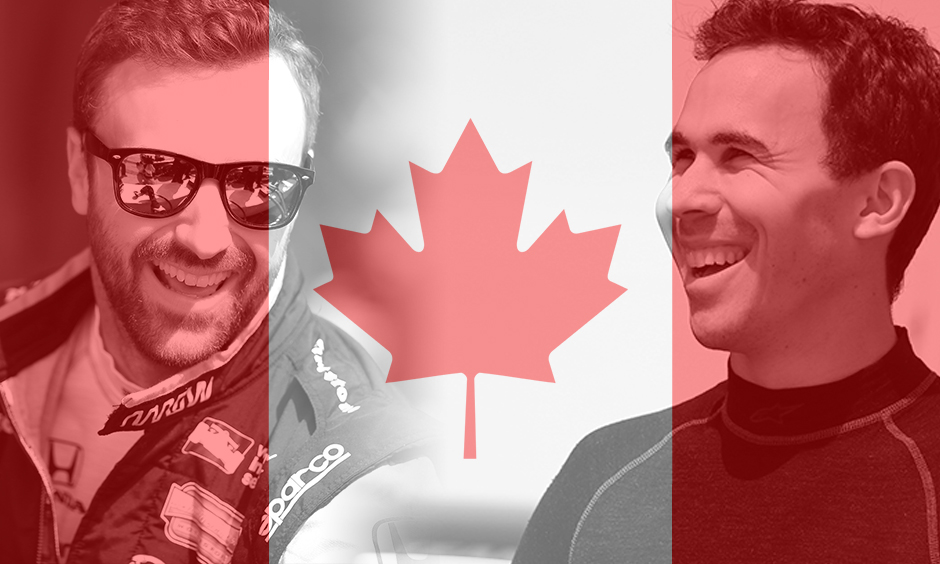 James Hinchcliffe and Robert Wickens