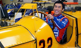 Thumbnail for Indy 500 winner Sato climbs into history in Marmon Wasp