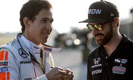 Thumbnail for Wickens moves from one-day ride swap to full-time INDYCAR driver