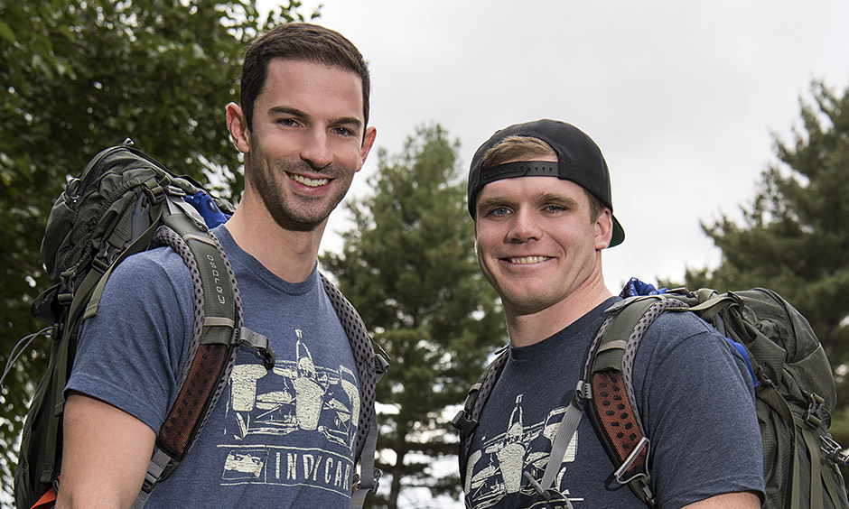 Alexander Rossi and Conor Daly will team up for the Amazing Race.