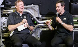 Thumbnail for Pagenaud savors Indy visit, PRI show appearance on Chevrolet stage