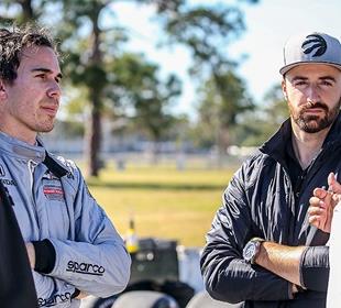 Quick repair work allows Wickens to test new car at Sebring