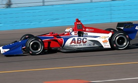 Thumbnail for Leist sets pace as rookies log valuable laps on ISM Raceway oval