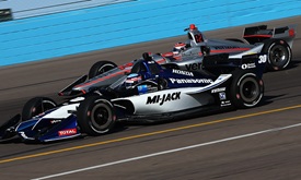 Thumbnail for Sato leads afternoon open test session but former champs give close chase