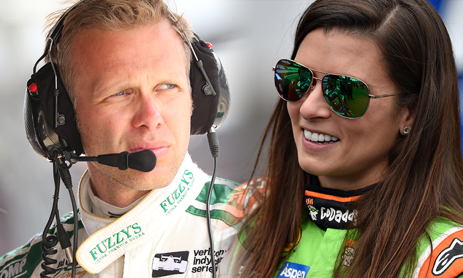 Ed Carpenter and Danica Patrick