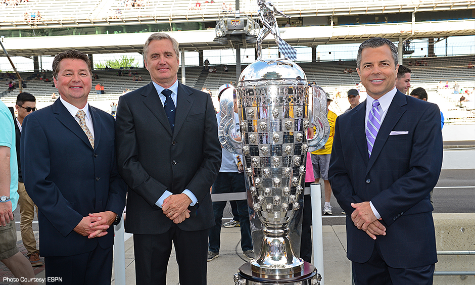 Scott Goodyear, Eddie Cheever, and Allan Bestwick