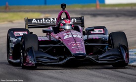 Thumbnail for Harvey thrilled with first laps in new-look car for Michael Shank Racing