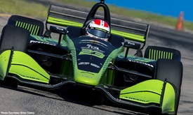 Thumbnail for Kimball has familiar voice on his radio in ex-driver, commentator Hamilton