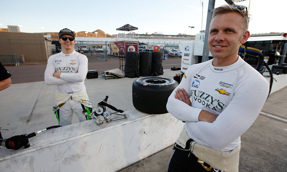 Ed Carpenter and Spencer Pigot