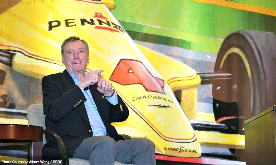 Rutherford surprised by Road Racing Drivers Club honor