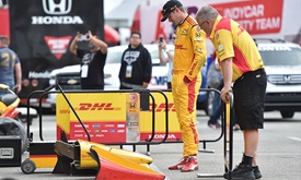 Thumbnail for Long Beach provides tale of two races for Andretti teammates