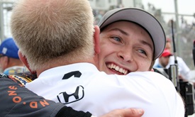 Thumbnail for Veach riding momentum of Long Beach finish to site of INDYCAR debut