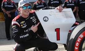 Thumbnail for Newgarden eclipses Barber pole master Power for Verizon P1 Award