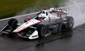 Thumbnail for Newgarden controls in wet and dry to win at Barber yet again
