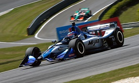 Thumbnail for Rahal, Sato persevere to top-10 finishes at Barber