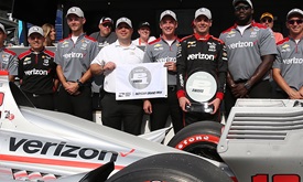 Thumbnail for In INDYCAR Grand Prix qualifying, greater Power wins out again