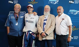 Thumbnail for United Rentals rewarding Turns for Troops for all Rahal drivers' laps in May
