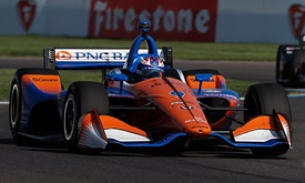 Thumbnail for Dixon returns to front in final practice before INDYCAR Grand Prix