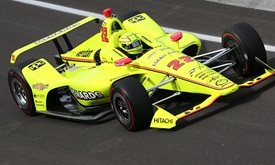 Thumbnail for Pagenaud tops Indy 500 practice as Patrick, Castroneves make official returns