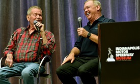 Thumbnail for Uncle Bobby, Little Al regale IMS Museum crowd with Unser stories