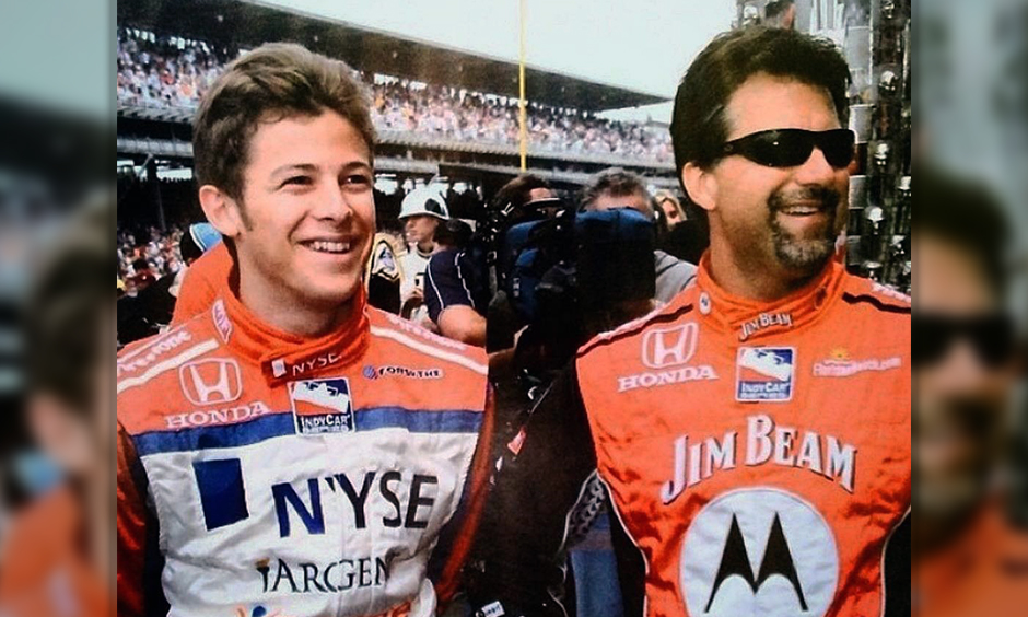 Marco Andretti and Michael Andretti