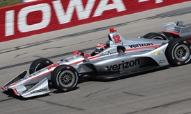 Thumbnail for Power speeds to pole position at Iowa Corn 300