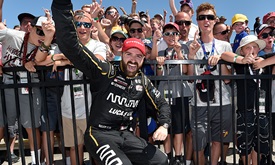 Thumbnail for Winning at Iowa adds to already hectic Toronto week for Hinchcliffe