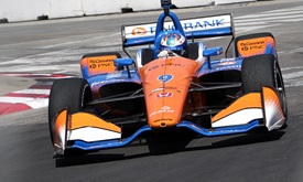 Thumbnail for Dixon leads parade of drivers turning laps under 1 minute in Toronto practice